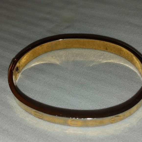 Aldo Cipullo VTG Cartier Vintage 1970 Charles Revson Love Bracelet - Picture 9 of 13